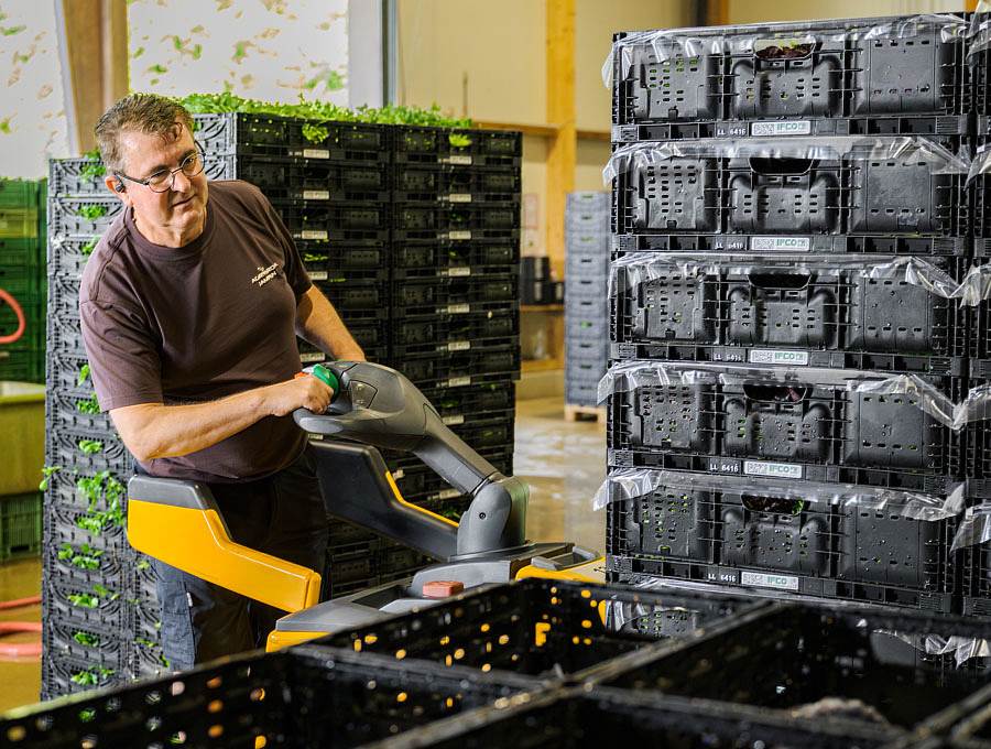 Vorbereitung Transport